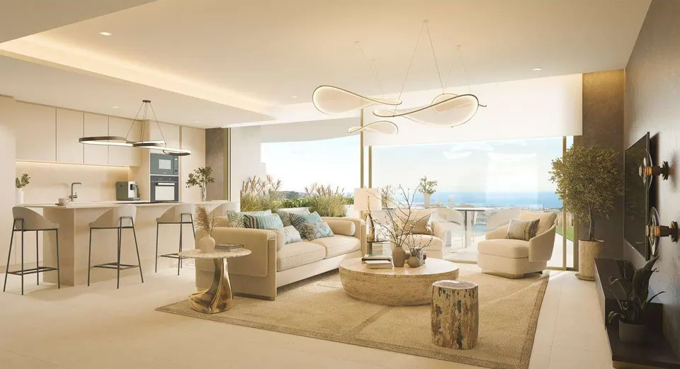 Penthouse z widokiem w Benahavís — zdjęcie