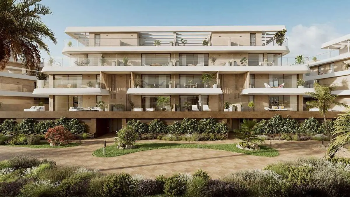 Apartament z bliskością centrum w Esteponie