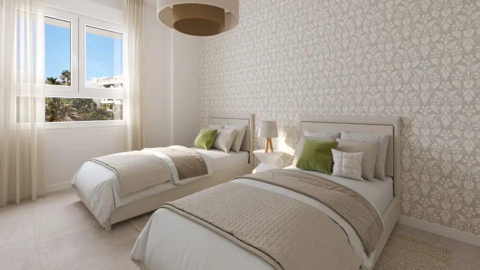 Apartamenty z widokiem na Mijas Costa — zdjęcie