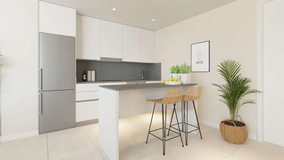 Penthouse z prywatnym ogrodem w Esteponie — zdjęcie