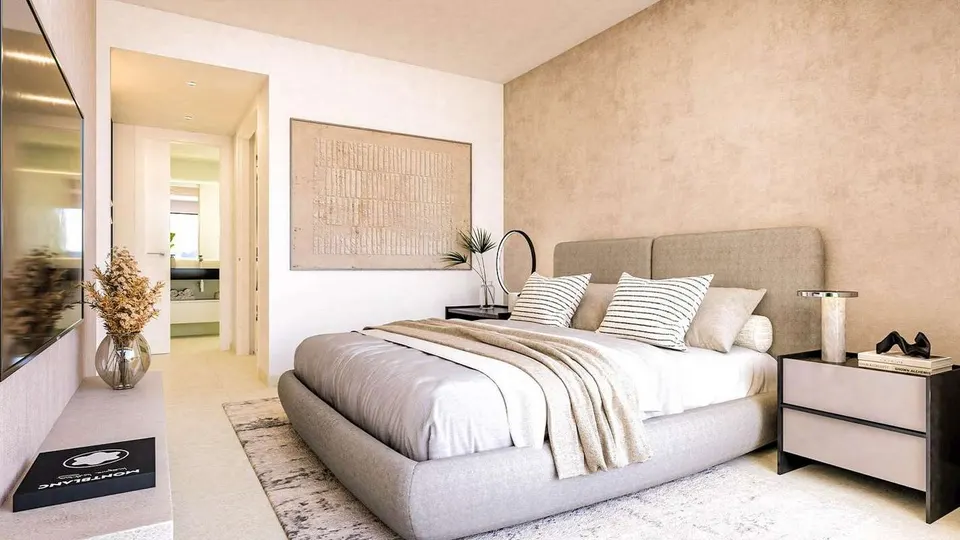Apartament z widokiem na morze w Esteponie — zdjęcie