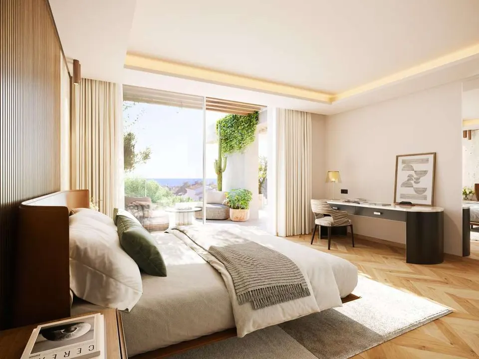 Penthouse z prywatnym basenem w Marbelli — zdjęcie