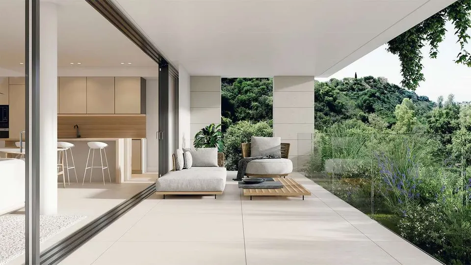 Penthouse z basenem w Marbelli — zdjęcie