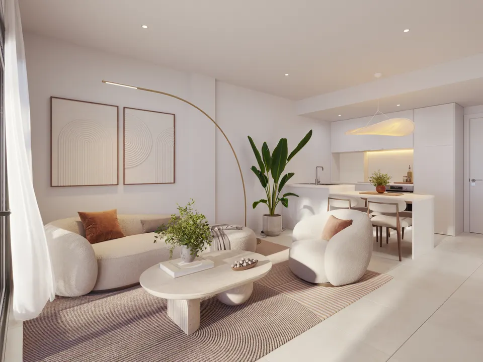 Apartamenty z widokiem na morze w Fuengiroli — zdjęcie