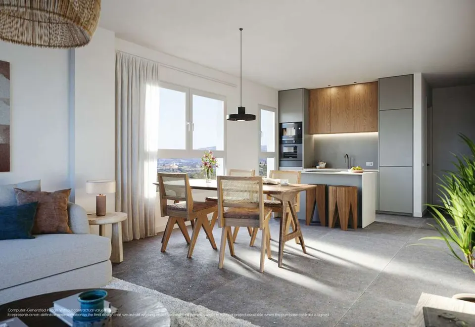 Apartament z integracją z krajobrazem w Mijas — zdjęcie