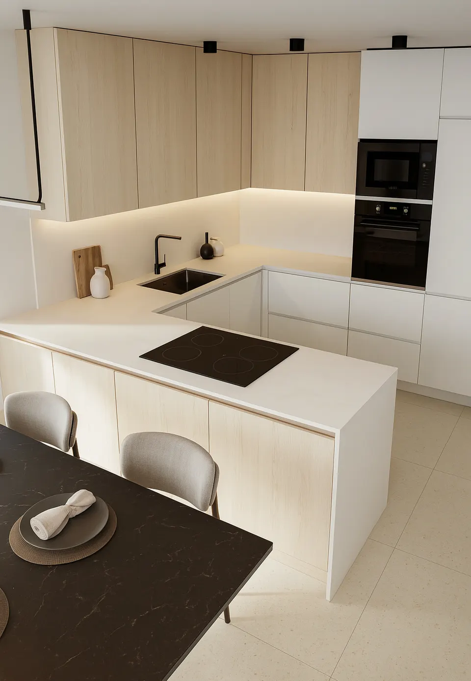 Apartamenty z widokiem na morze w Fuengiroli — zdjęcie