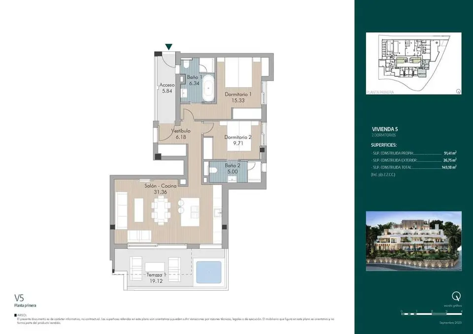 Apartament z widokiem na morze w Marbelli — zdjęcie