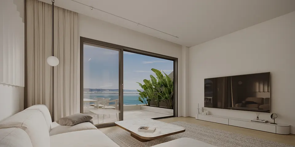 Apartamenty z widokiem na morze w Mijas Costa — zdjęcie