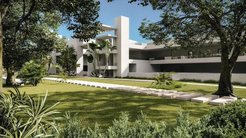 Apartamenty z prywatnym basenem w Casares — zdjęcie