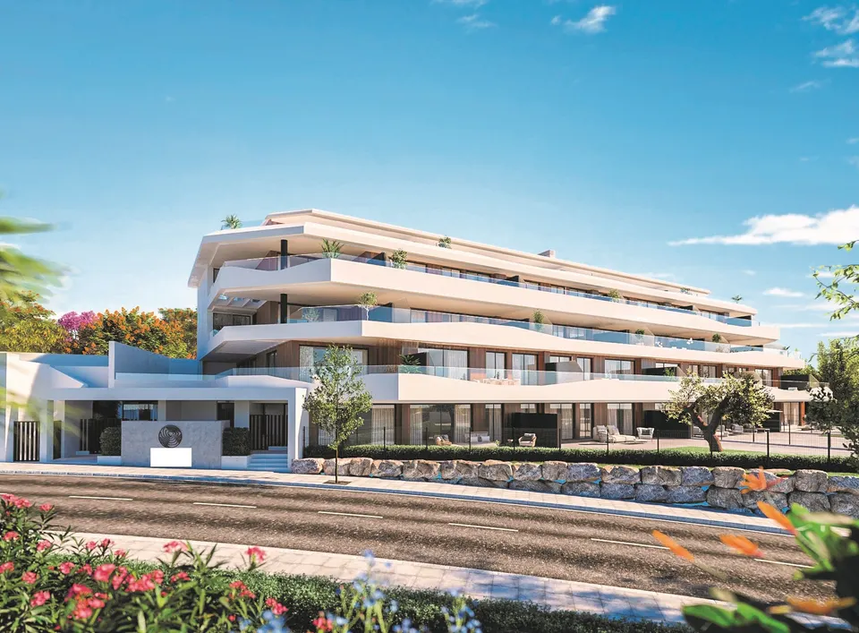 Apartamenty z basenem w Benalmádenie Pueblo — zdjęcie