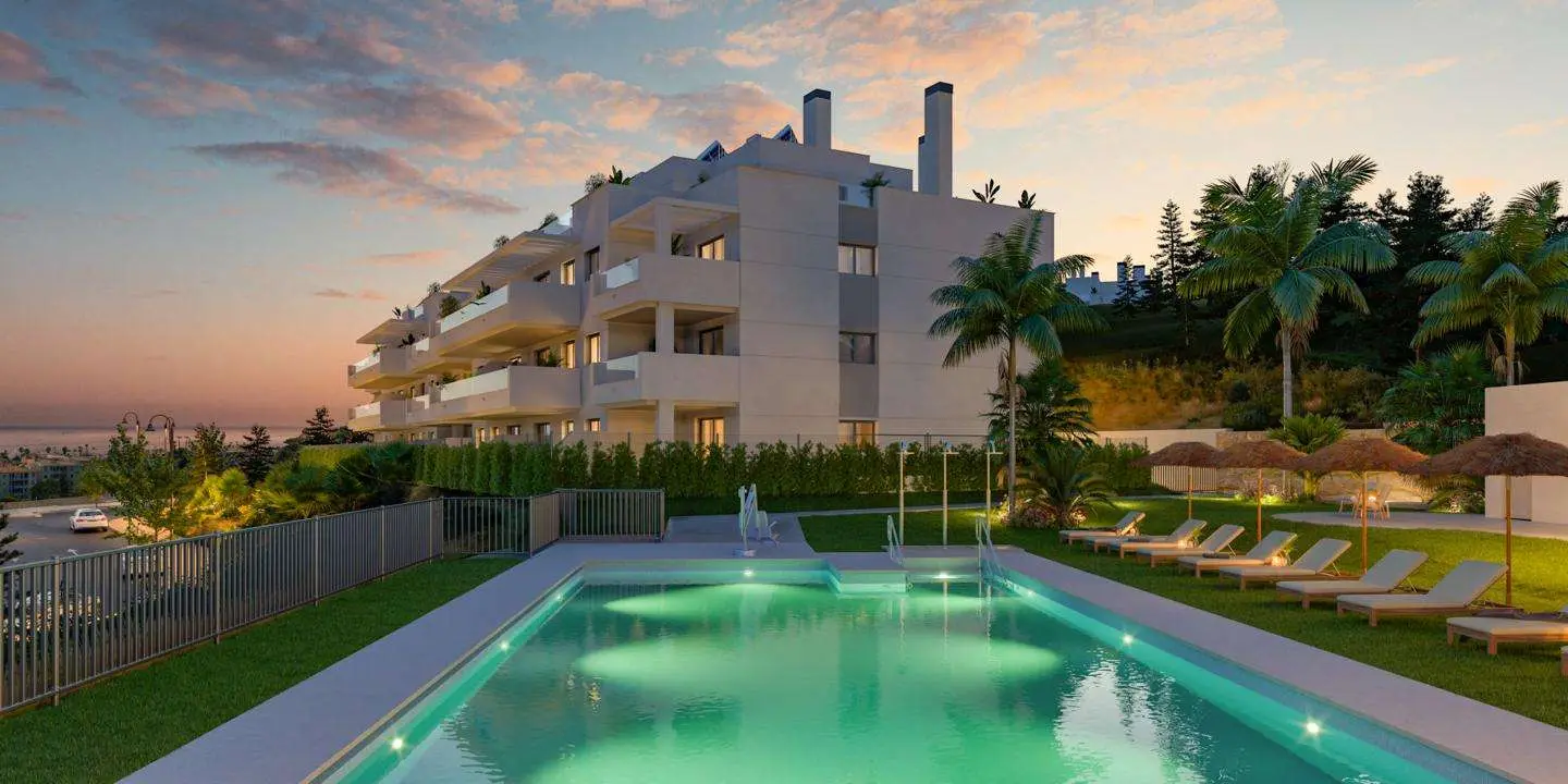 Apartament z basenem w Mijas