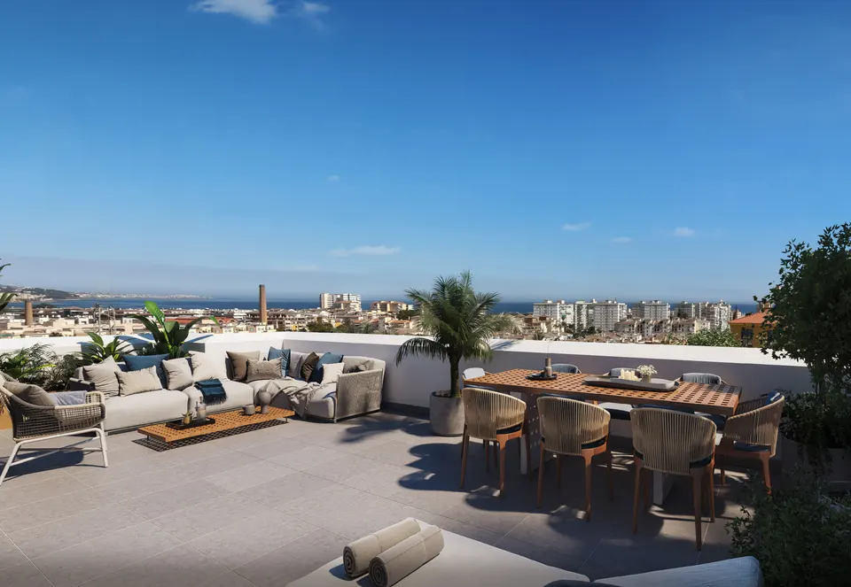 Apartamenty z penthouse'ami w Torre del Mar — zdjęcie