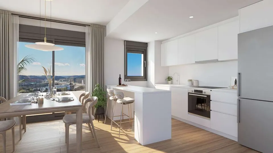 Apartament z widokiem na morze w Esteponie — zdjęcie