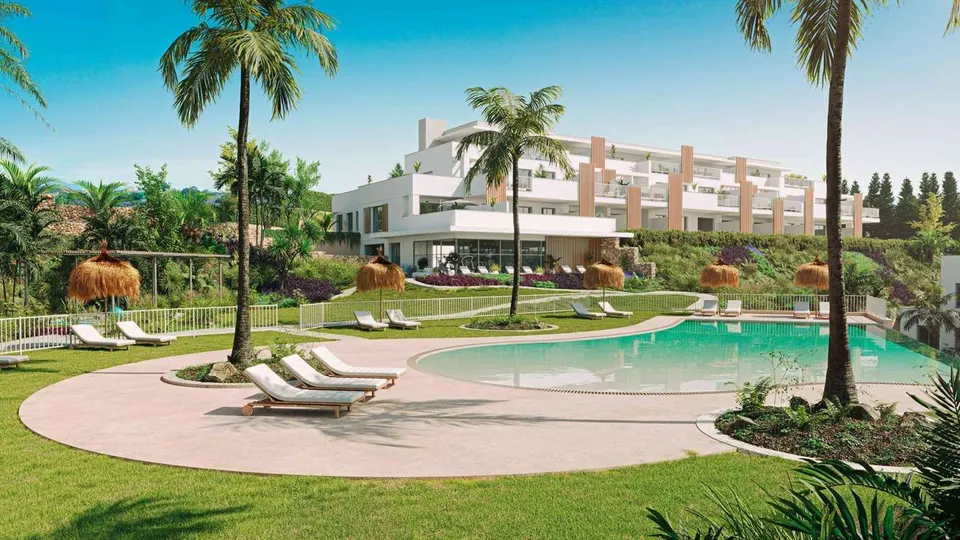 Penthouse z tarasem w Casares — zdjęcie