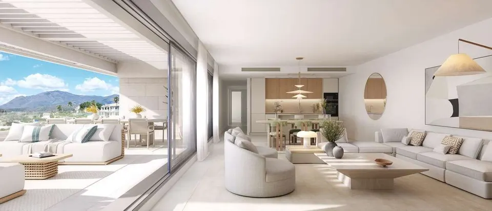 Apartament z bliskością plaż w Esteponie — zdjęcie