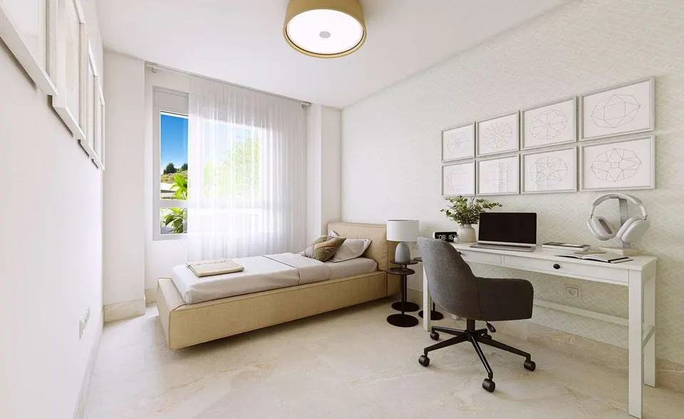 Apartament z prywatnym tarasem w Benahavís — zdjęcie