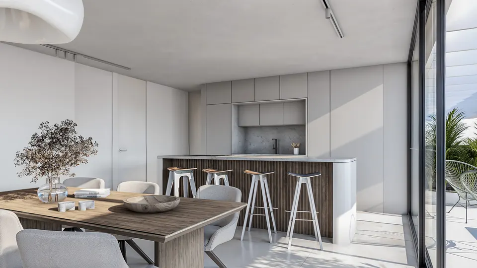 Apartamenty z widokiem w Esteponie — zdjęcie