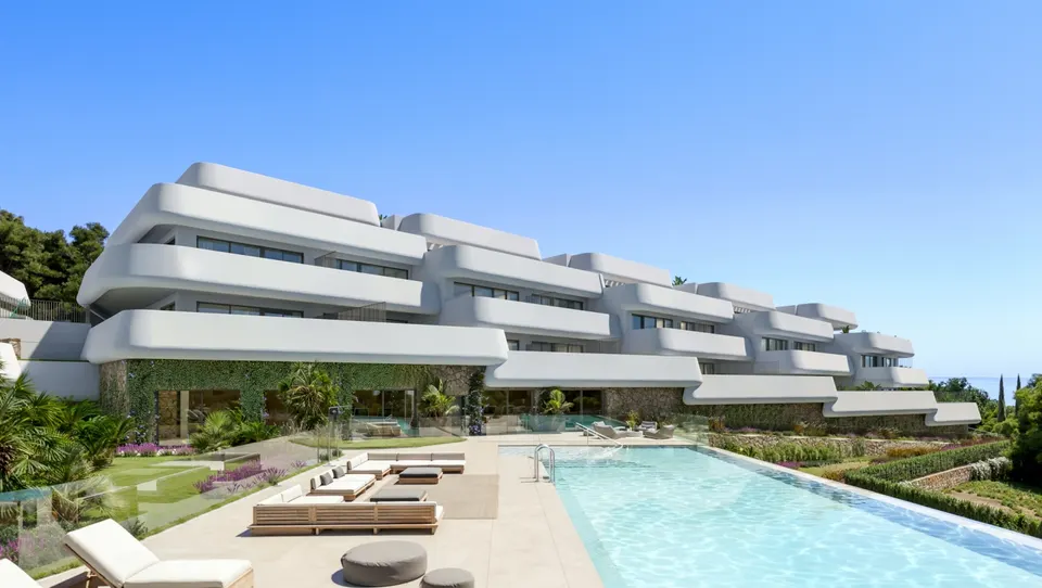 Apartamenty przy polu golfowym w Casares — zdjęcie