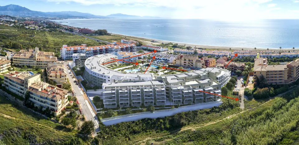 Apartamenty nad morzem w Manilvie — zdjęcie