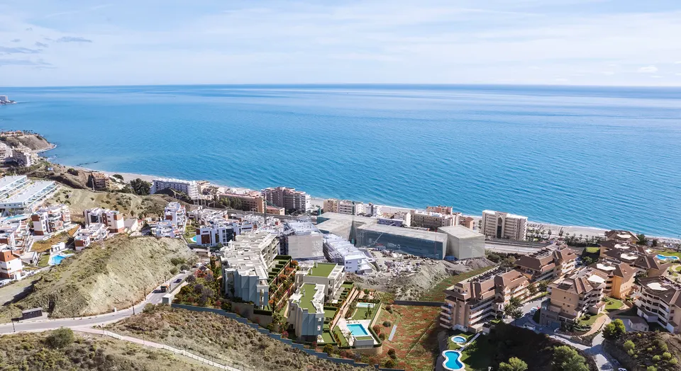 Apartamenty z widokiem na morze w Fuengiroli — zdjęcie