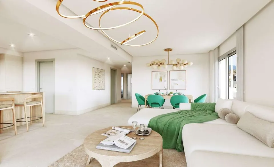 Apartament z widokami na wzgórzu w Benahavís — zdjęcie