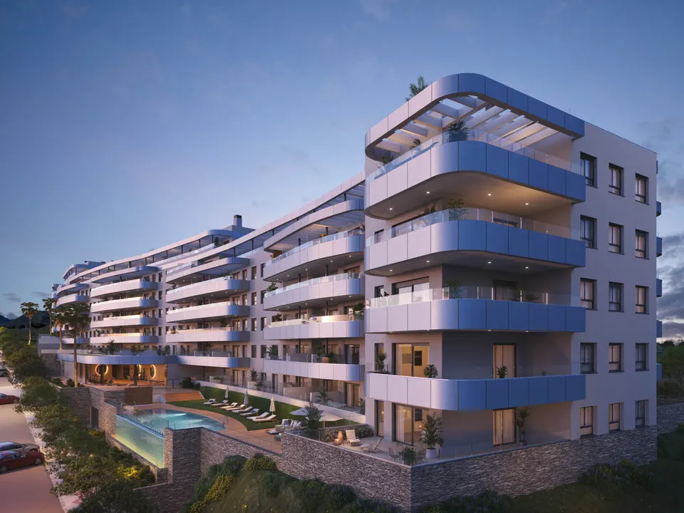 Apartamenty z widokiem na morze w Torremolinos — zdjęcie