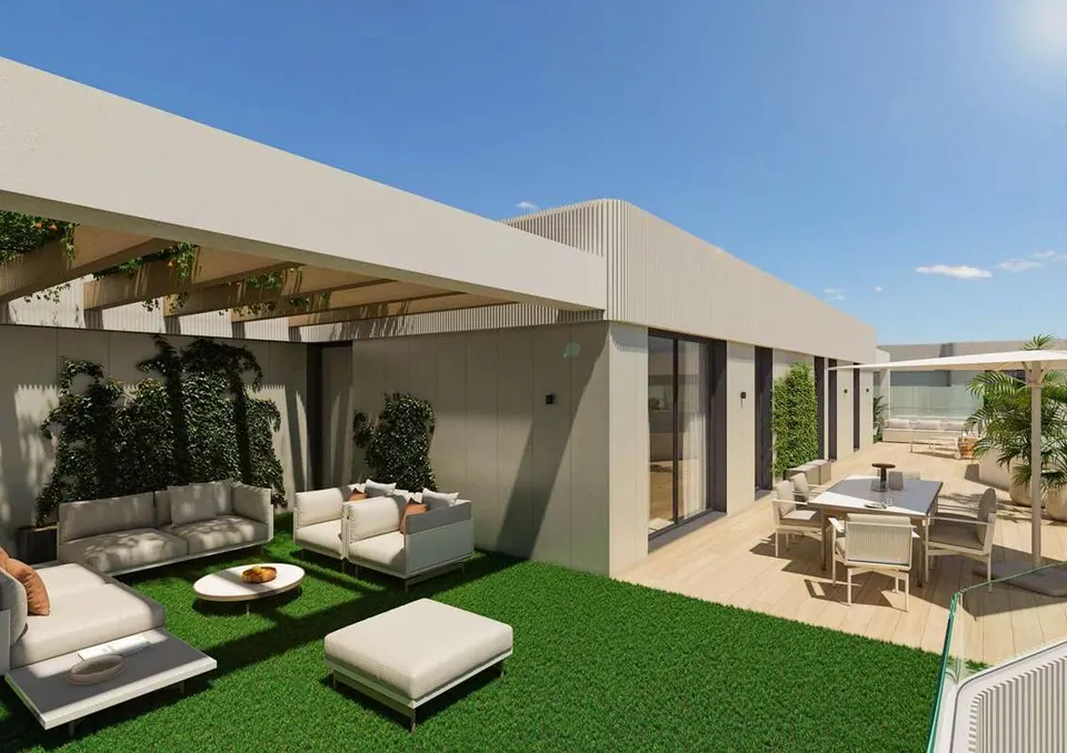 Penthouse z widokiem w Mijas — zdjęcie