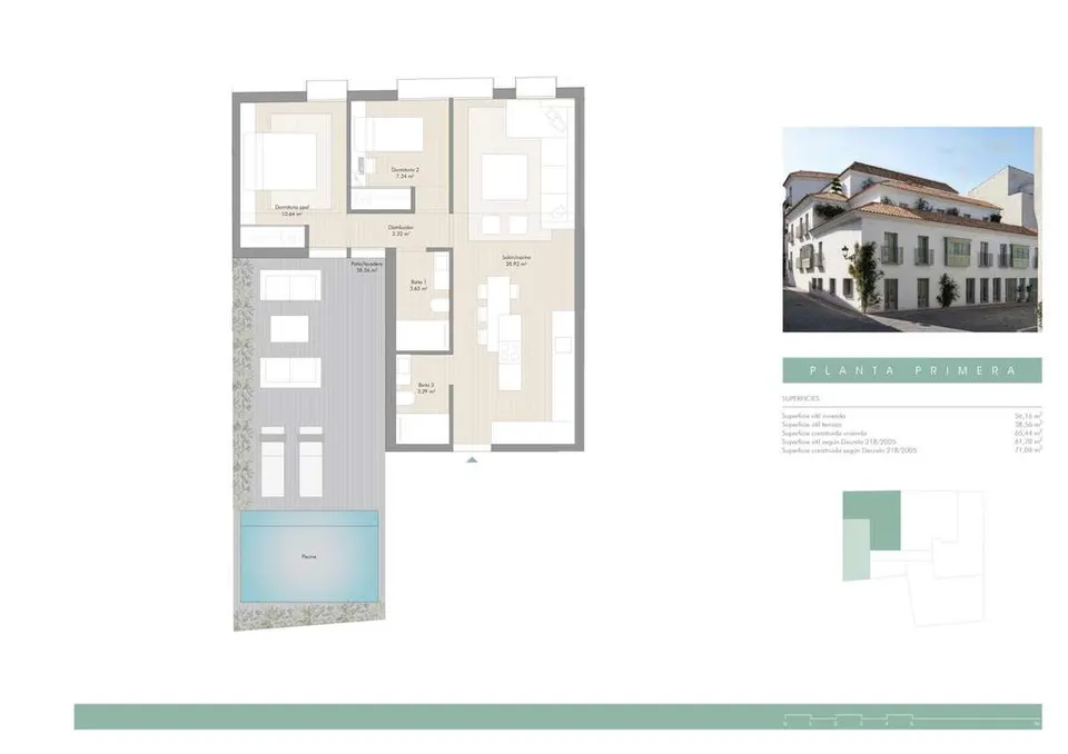 Apartament z basenem w Esteponie — zdjęcie