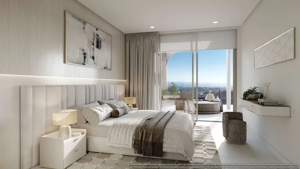 Penthouse z widokiem na morze w Benahavís — zdjęcie