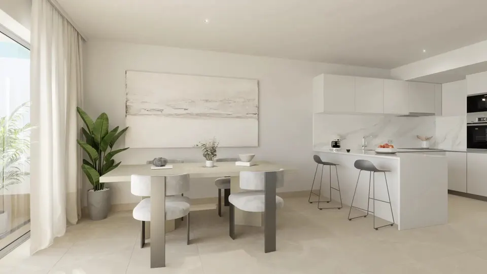 Apartamenty z tarasem w Esteponie — zdjęcie