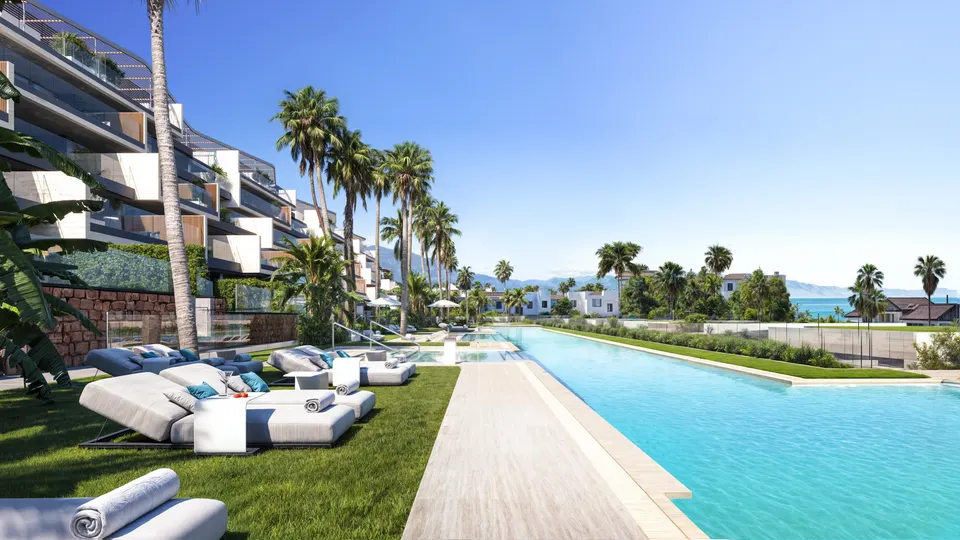 Apartamenty przy plaży w Manilvie — zdjęcie
