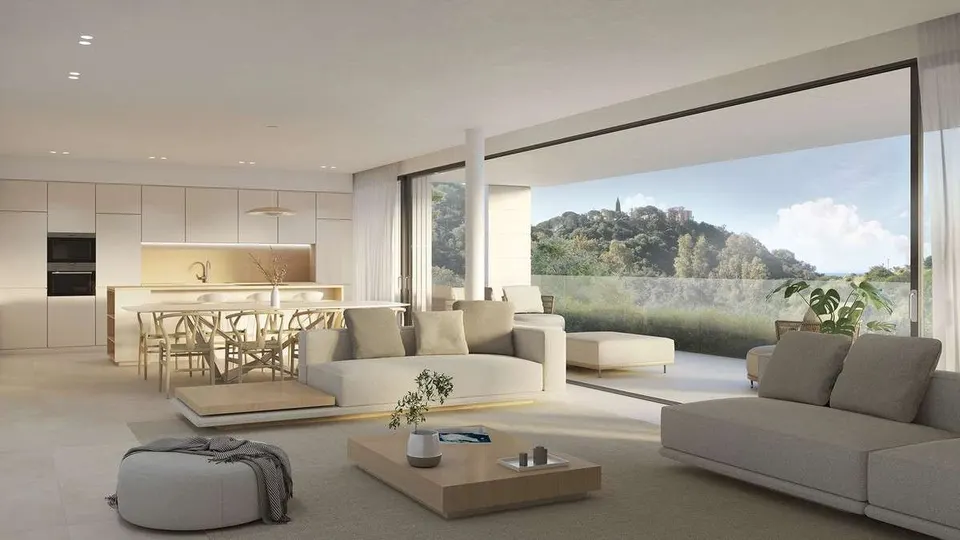 Penthouse z basenem w Marbelli — zdjęcie