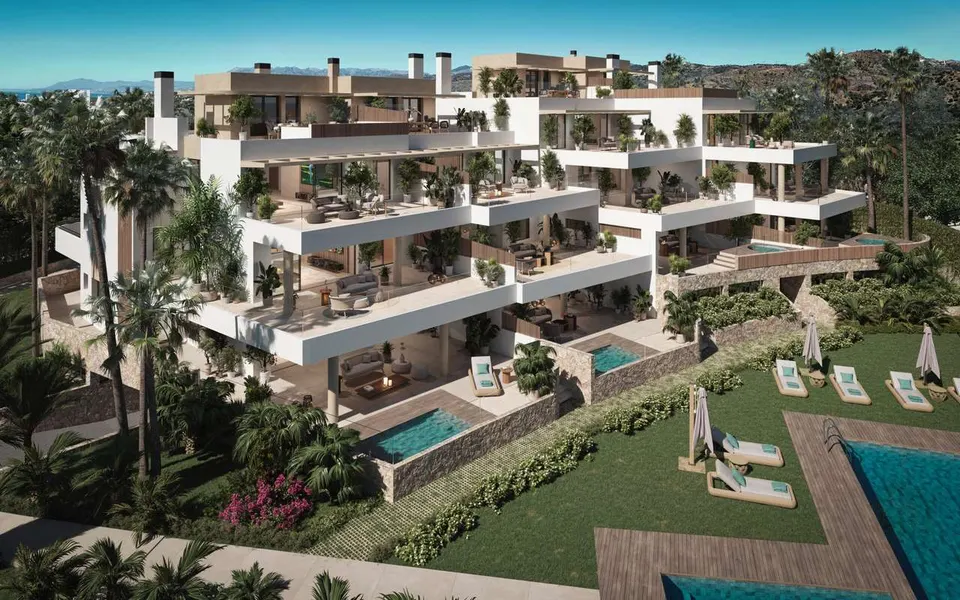 Apartamenty z widokiem na morze w Marbelli — zdjęcie