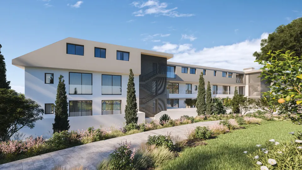 Apartamenty z widokiem na wybrzeże w Benalmádena Pueblo — zdjęcie
