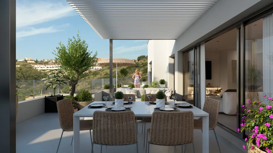 Apartamenty architektura w Casares — zdjęcie