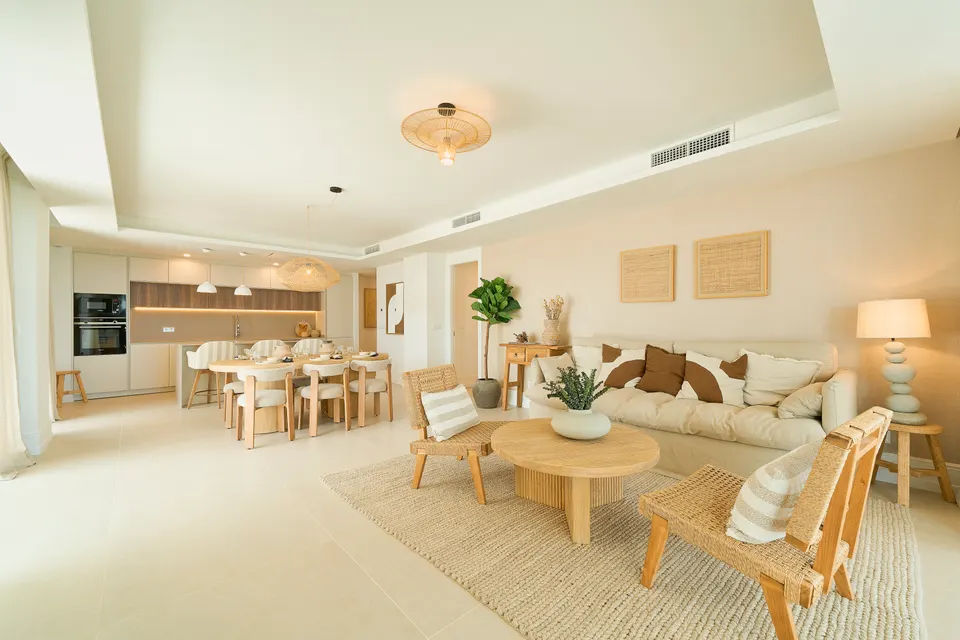 Apartamenty z widokiem na morze w Benalmádena Pueblo — zdjęcie