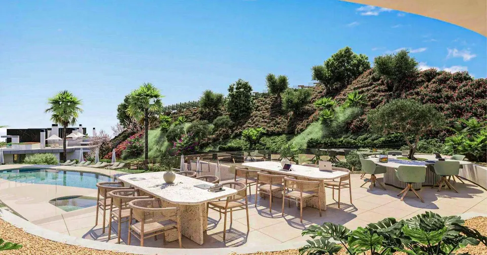 Penthouse z widokiem w Marbelli — zdjęcie