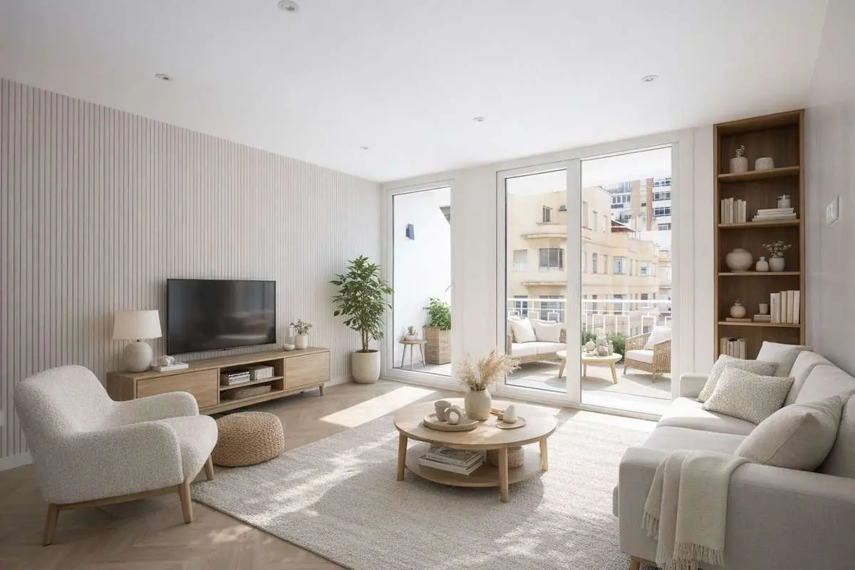 Apartament z widokiem na morze w Maladze