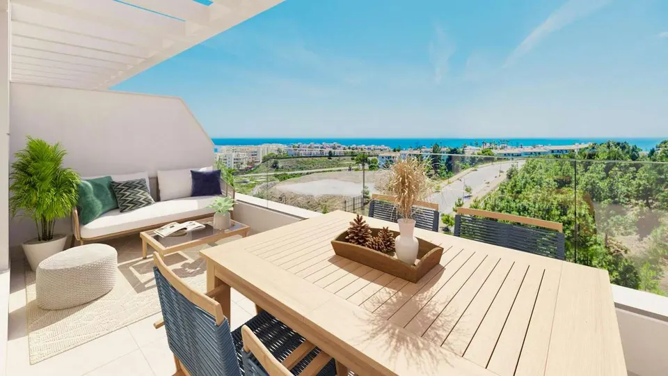 Apartament z basenem w Mijas — zdjęcie