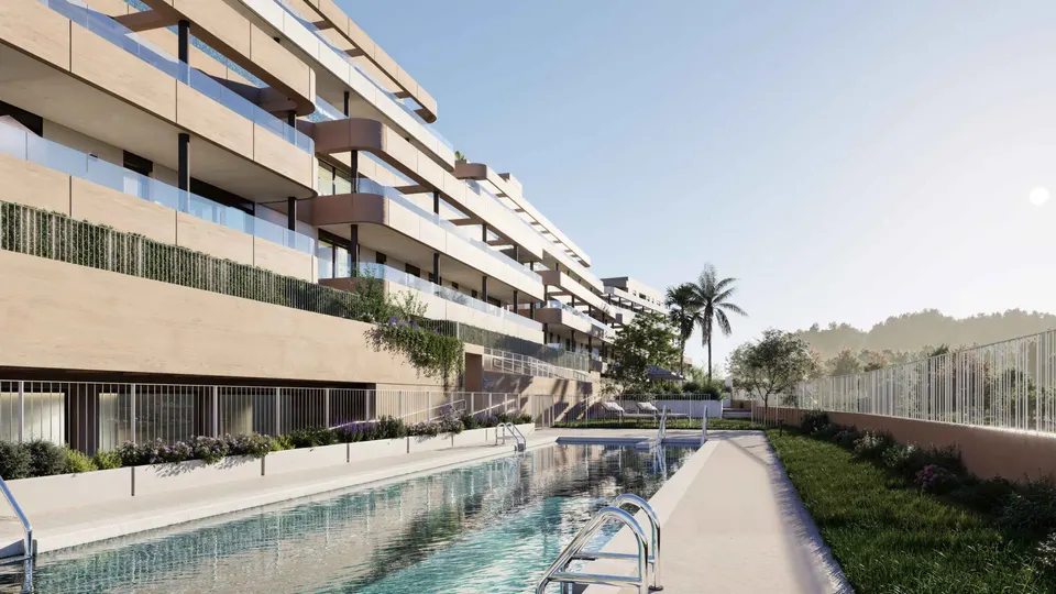 Apartamenty przy polu golfowym w Esteponie — zdjęcie