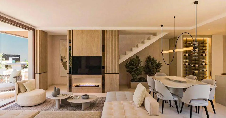 Penthouse z widokiem w Marbelli — zdjęcie