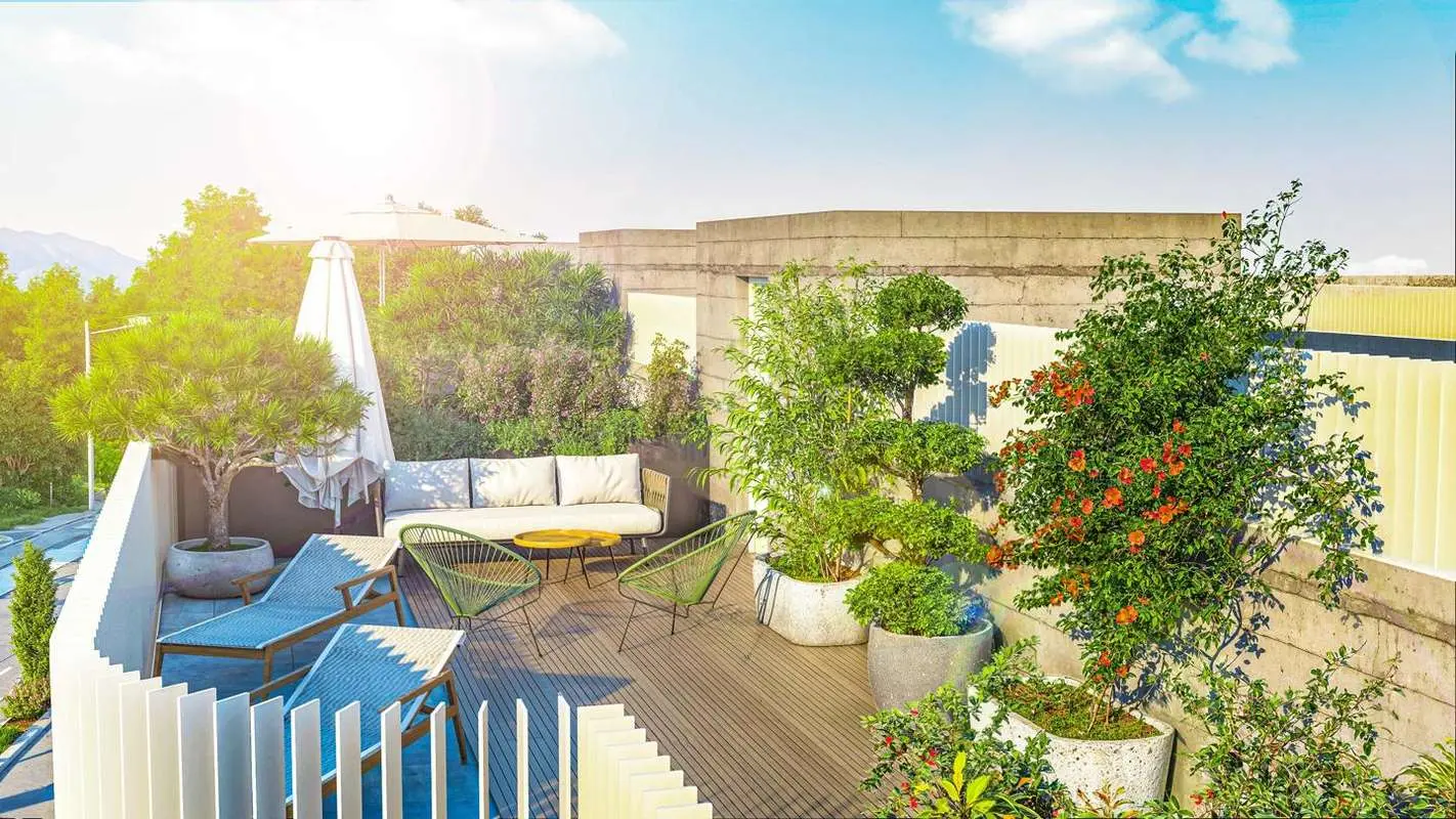 Penthouse z basenem w Esteponie