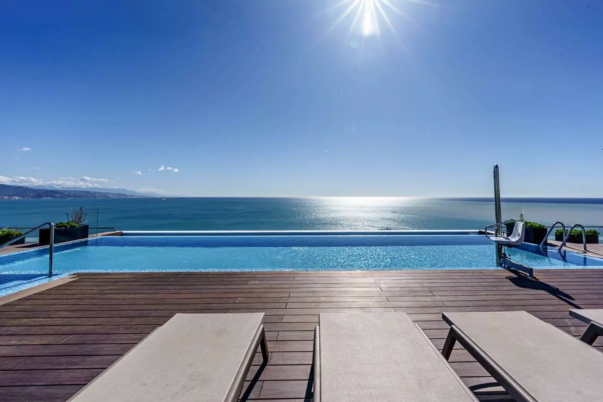 Apartament przy plaży w Maladze