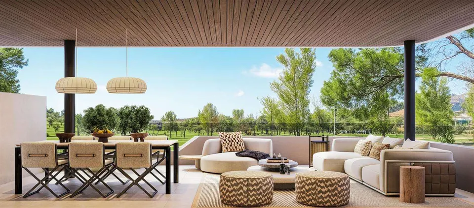 Penthouse typu penthouse w Golden Triangle w Esteponie — zdjęcie