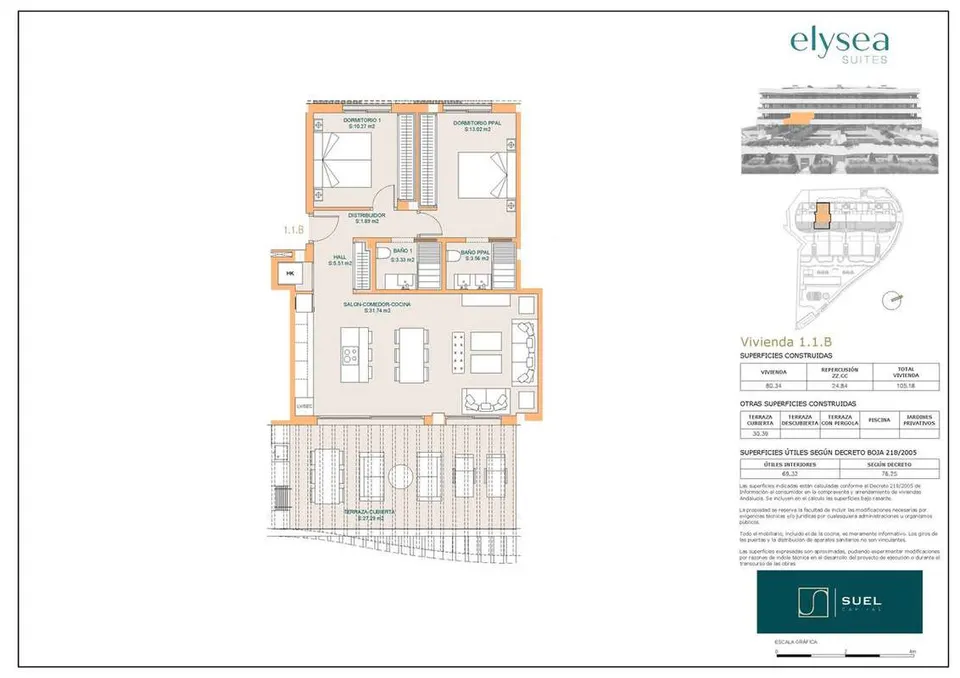 Apartament z widokiem na morze w Mijas — zdjęcie