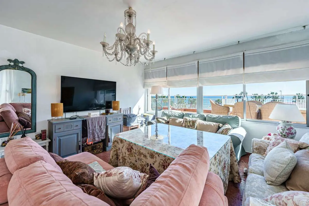 Penthouse z widokiem na morze w Maladze