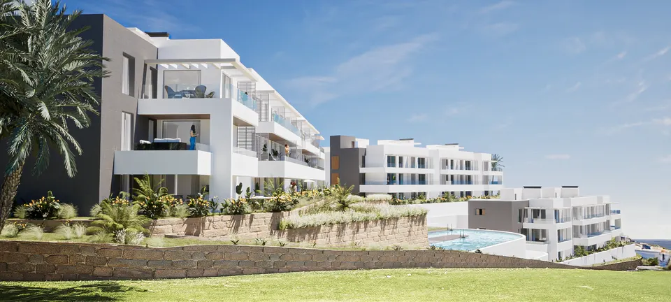 Apartamenty z widokiem na morze w Manilvie — zdjęcie