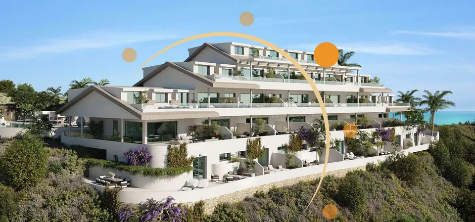 Penthouse blisko morza w Benalmádena — zdjęcie