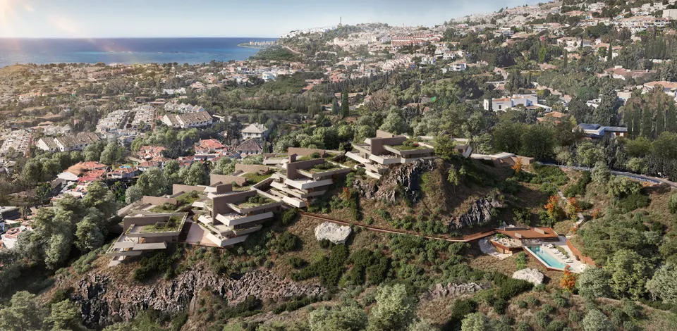 Apartamenty z widokiem na morze w Benalmádena — zdjęcie