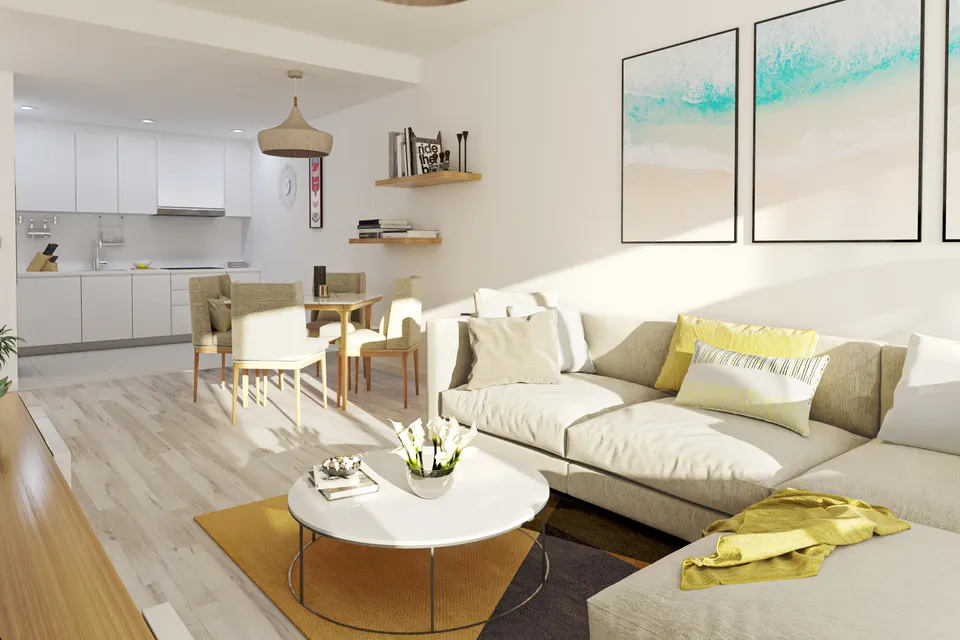 Apartamenty z basenem w Maladze — zdjęcie